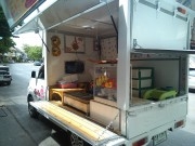 รถขายของเคลื่อนที่ ยี่ห้อ Suzuki carry ระบบน้ำมัน + แก๊ส ลงเล่มแล้ว รถพร้อมใช้ สภาพสวยมากต่อยาวพิเศษ ราคา 350,000 บาท