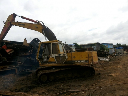 ขายรถขุด SUMITOMO 2800F2 ใช้งานได้ดี ขายรถขุด SUMITOMO 2800F2 ใช้งานได้ดี