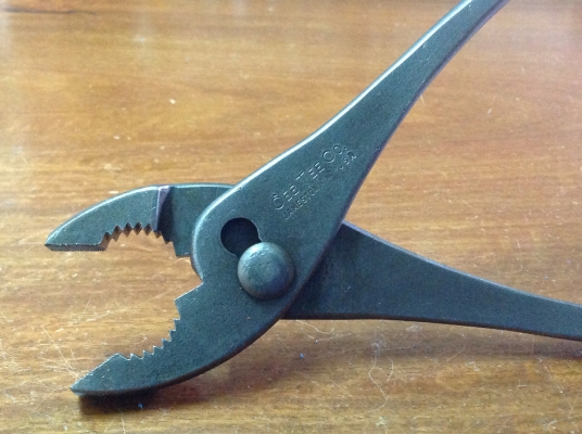 ขายคีมโบราณ CEE TEE CO.,10" รุ่นปีผลิต 1915 อายุ 99 ปี