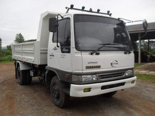 HINO FC4J 170แรงม้า 6เกียร์ ดั้มสามมิตร สวยๆ หัวเดิมทุกชิ้น แซสซืใหญ่ตลอดเสน