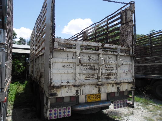 ขายรถ 10 ล้อเพลาเดียว HINO KT 725 เครื่อง HO7D สวยๆ 195 แรงกระบะตอกเหล็กสวยมากทะเบียนเต็ม