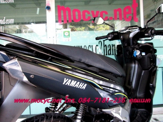 NOUVO SX ปี2557 สีดำ รถเดือน ก.พ.รถ 5 เดือนไมล์ 4285 โล สภาพใหม่ๆไร้ริ้วรอย ฟรีค่าโอน ของแถม 4 รายการ 39500