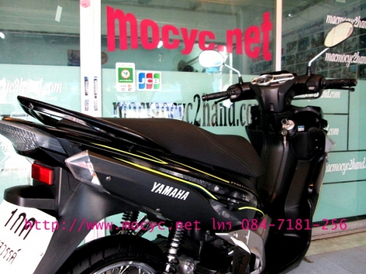 NOUVO SX ปี2557 สีดำ รถเดือน ก.พ.รถ 5 เดือนไมล์ 4285 โล สภาพใหม่ๆไร้ริ้วรอย ฟรีค่าโอน ของแถม 4 รายการ 39500