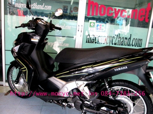 NOUVO SX ปี2557 สีดำ รถเดือน ก.พ.รถ 5 เดือนไมล์ 4285 โล สภาพใหม่ๆไร้ริ้วรอย ฟรีค่าโอน ของแถม 4 รายการ 39500