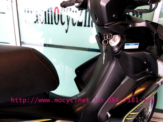 NOUVO SX ปี2557 สีดำ รถเดือน ก.พ.รถ 5 เดือนไมล์ 4285 โล สภาพใหม่ๆไร้ริ้วรอย ฟรีค่าโอน ของแถม 4 รายการ 39500