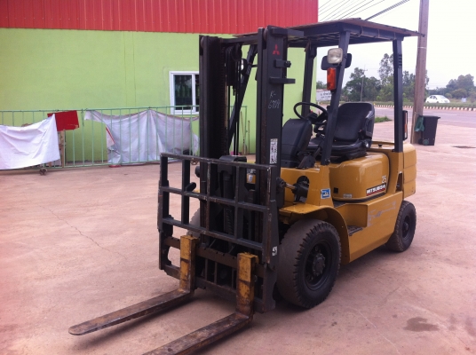 รถยก Mitsubishi เสาสูง 3 เมตร  สภาพพร้อมใช้งานได้เลย