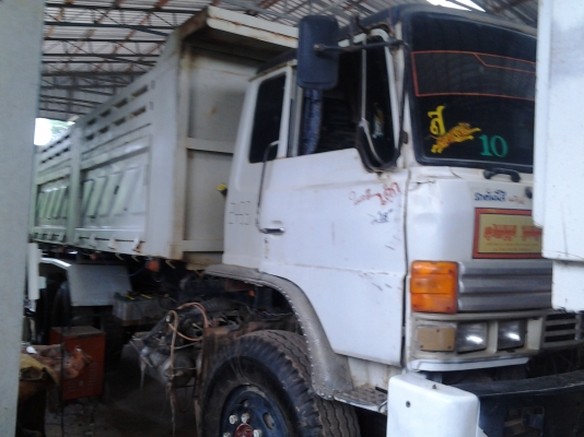 HINO FM227 ซูโม่ เครื่อง EM100 เบรคทิฟฟี่ ดั้ม 3มิตรลอนเฉียง พร้อมระบบลากจูง