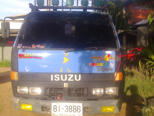 หกล้อ อีซูซุ110hpห้างแท้รถสภาพดีพร้อมใช้งาน ทะเบียนพร้อมโอน