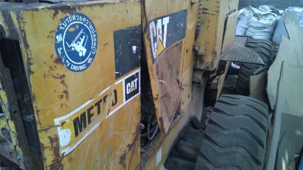 รถตักล้อยางCAT916 รถจอดไว้ในโกดังเก็บของ...ใช้งานได้ปกติ