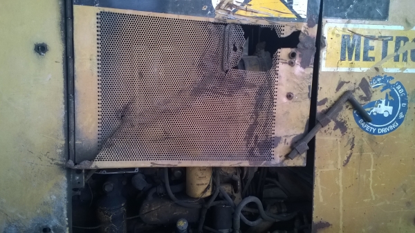 รถตักล้อยางCAT916 รถจอดไว้ในโกดังเก็บของ...ใช้งานได้ปกติ