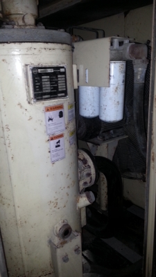 ขายปั๊มลมสกรู 120 แรงม้าพร้อมแอร์ดายเออร์ราคาชุดละ 180,000 บาทมี 2 ชุดทดลองได้