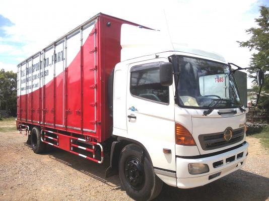 6 ล้อใหญ่  (ตู้ 10 บาน)  HINO  *Euro.2*   MEGA  FG1J 212 แรงม้า *ยาว 7.20 ม.* รถสวยจริง *รถห้างแท้* สภาพพร้อมใช้งาน * มีเล่มพร้อม *