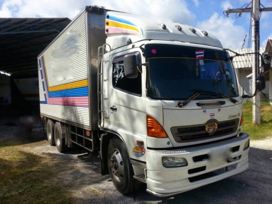 รถฮีโน่ 10 ล้อ ตู้เย็น FL1J  220 แรงม้า. ปี 47  สนใจติดต่อ 081 - 6079515