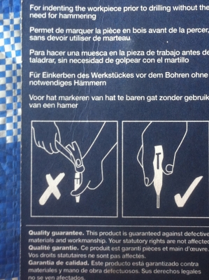 เหล็กนำศูนย์อัตโนมัติ ECLIPSE จากอังกฤษ ไม่ต้องพกค้อนเพื่อนำติดตัวไปตอกนำศูนย์ชิ้นงานอีกต้องไป อุปกรณ์นี้จะช่วยทำงานตอกให้ในตัว( 10 ตัว)