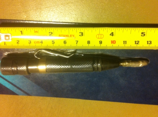 เหล็กนำศูนย์อัตโนมัติ ECLIPSE จากอังกฤษ ไม่ต้องพกค้อนเพื่อนำติดตัวไปตอกนำศูนย์ชิ้นงานอีกต้องไป อุปกรณ์นี้จะช่วยทำงานตอกให้ในตัว( 10 ตัว)