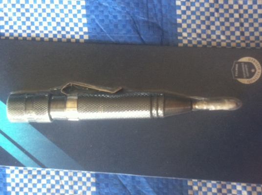 เหล็กนำศูนย์อัตโนมัติ ECLIPSE จากอังกฤษ ไม่ต้องพกค้อนเพื่อนำติดตัวไปตอกนำศูนย์ชิ้นงานอีกต้องไป อุปกรณ์นี้จะช่วยทำงานตอกให้ในตัว( 10 ตัว)