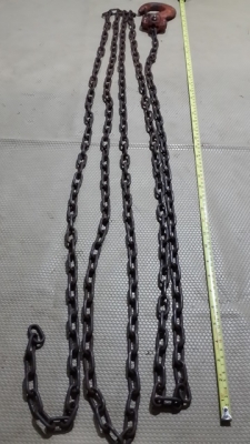 ตะขอ+โซ่ ยาว5เมตร ยกทั้งชุด