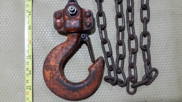 ตะขอ+โซ่ ยาว5เมตร ยกทั้งชุด