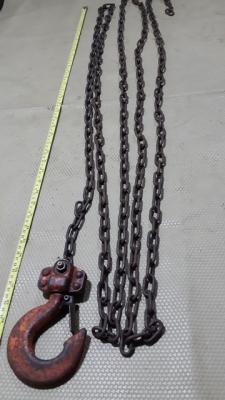 ตะขอ+โซ่ ยาว5เมตร ยกทั้งชุด