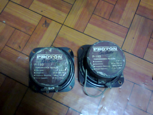 ลำโพงรถ  Proton P-192   4 โอมป์  80 w         1 คู่