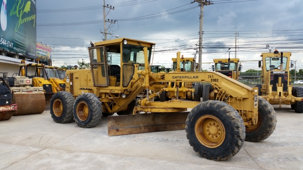 มาใหม่ พึ่งถึงไทย ขายรถเกรด Caterpillar 140G มี Ripper S/N 72V093xx สภาพสวย นำเข้าจาก USA ไม่เคยใช้งานในไทย