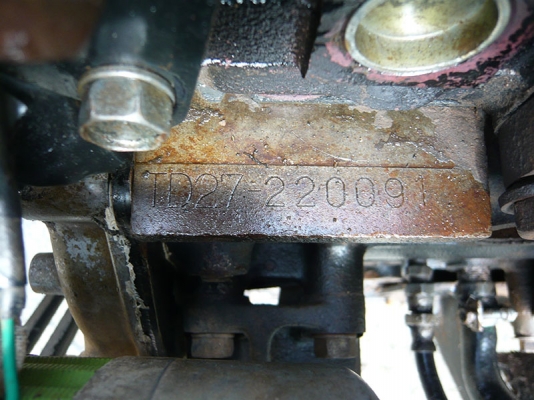 ขายเครื่องยนต์ดีเซล Nissan Td27 19550 บาท