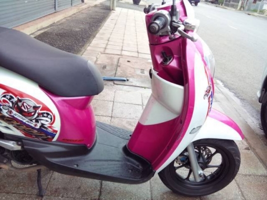 Honda scoopy i ปี 55 สีชมพู ขาว ล้อแม็ค รถสวยมาก เครื่องเดิม