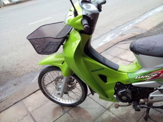 Wave 125 r ปี 50 กุญแจใหญ่ สีเขียว เทา รถบ้าน เครื่องเดิมๆ มีเล่ม
