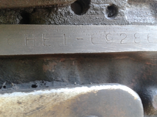 ขายครับ เครื่อง ISUZU 6HE1 / 195 แรง มีใบคุมเครื่องครับ