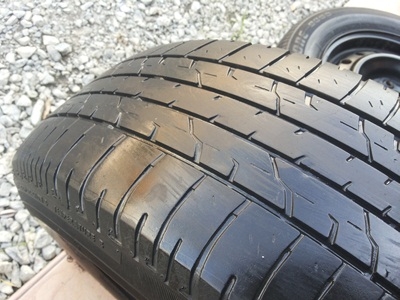 ขายล้อกะทะ5 รู ขอบ15 พร้อมยางปี12 4 ล้อ