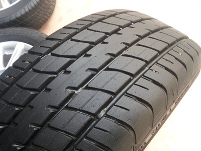 ขายล้อแม็กTOYOTA VIOS 12 ก้าน พร้อมยางปี12 4 ล้อ