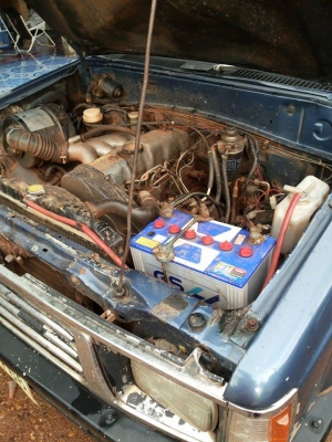 ขายด่วน mitsubishi cyclone พร้อมโครงเหล็ก