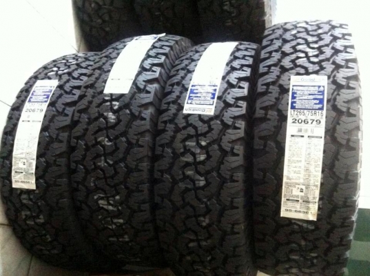 ขายยาง BF Goodrich All-terrain ขนาด 265 75 r16 ยางใหม่ปี14