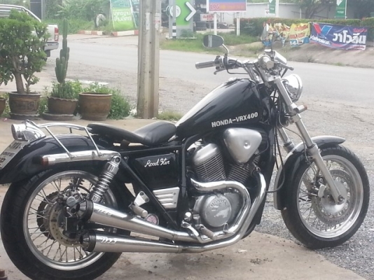 วุฒินนบุรี// ขาย ฮอนด้า VRX400 แต่งสวยๆเครื่องดีทะเบียนพร้อมโอนภาษีครบ