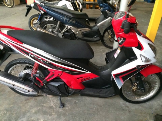 ขาย YAMAHA NOUVO ELEGANCE 135 มี 2 ปี 53 คันๆ นี้ราคา 18,500 บาท อีกคันเป็นรุ่นเดียวกัน ล้อแม็ก ราคา 17,500 บาทแต่สภาพด้อยกว่าหน่อย เล่มพร้อมโอน **ขายตามสภาพ เป็นรถเทิร์น** อยู่เขตบางกอกน้อย กรุงเทพฯ 086-4076768