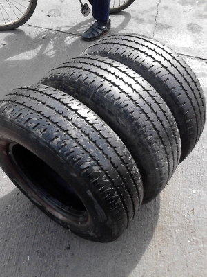 195R14   MICHELIN XCD  ปี2012  มี 3 เส้น   โทร.081-427-3941