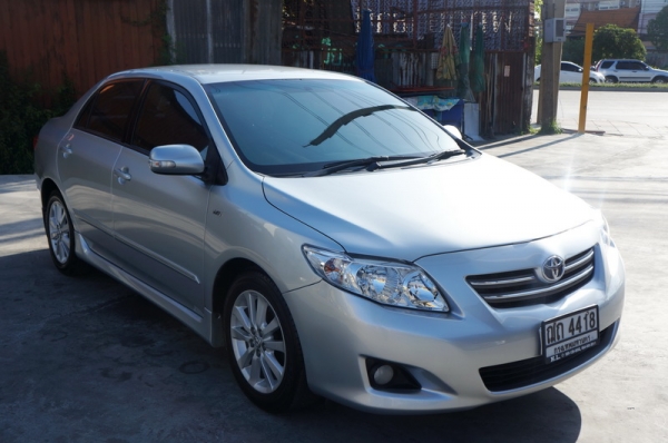 TOYOTA ALTIS ปี 2008 ตัวTOP สุด 1.8 G รถสวย ARIBAG คู่หน้า เบรค ABS ล้อ MAX เบาะหนัง เครื่องวิ่งดี ช่วงล่างแน่น แอร์เย็นๆ เกียร์ปกติ ภายในลายไม้ สภาพสวย สีสวย รถพร้อมใช้งาน จัดไฟแนนได้