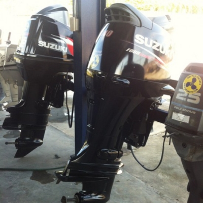 ขายเครื่องยนต์เรือมือสองญี่ปุ่น Suzuki DF140 4จังหวะ 4สูบ ราคาเบาๆ