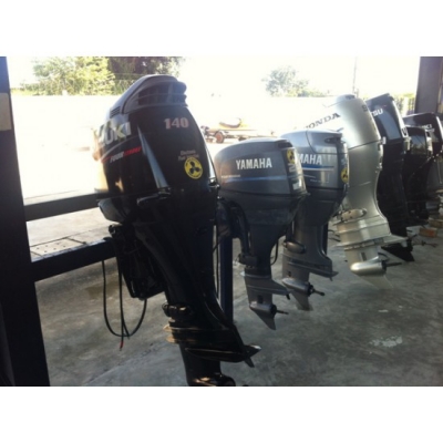 ขายเครื่องยนต์เรือมือสองญี่ปุ่น Suzuki DF140 4จังหวะ 4สูบ ราคาเบาๆ