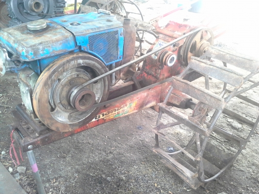 ขาย รถไถเดินตาม พร้อมเครื่อง มิตซู8แรง พร้อมใช้งาน 10500