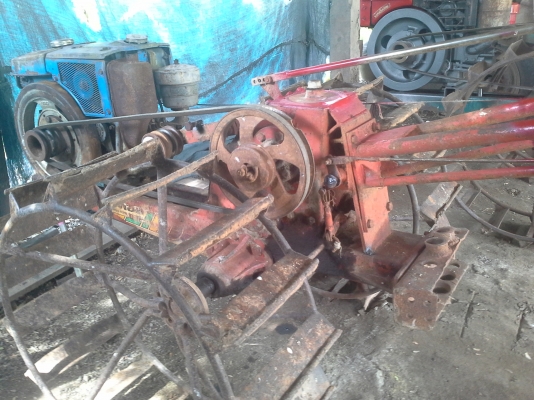 ขาย รถไถเดินตาม พร้อมเครื่อง มิตซู8แรง พร้อมใช้งาน 10500