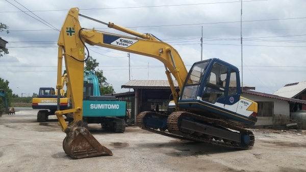 รถเเม็คโคร KOBELCO SK120มาร์คที ซีเรียสูงมากชั่วโม่งทำงานน้อยอาร์มพิเศษ รถนำเข้าเก่าญี่ปุ่นแท้ไม่เคยใช้งานเมืองไทยเลย