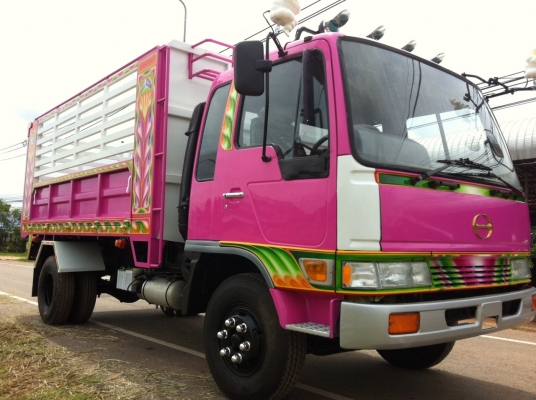 ดว่นๆๆๆๆ  ขายดั้มเกษตร ต่อใหม่ ดั้มยิงลมกระบอกใหญ่ ฮีโน่ สีสันสวยงามEH700เครื่อง 168 แรงม้า พ.เวอร์ เบรคทิฟฟี่ เอกสารเล่มทะเบียน