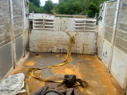 กระบะ 10 ล้อ ดัมพ์อลูมิเนียมสวยๆ ยาว 6.20 เมตร ครบชุด