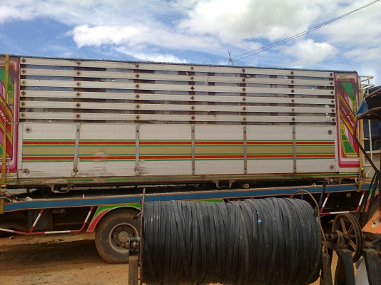 กระบะ 10 ล้อ ดัมพ์อลูมิเนียมสวยๆ ยาว 6.20 เมตร ครบชุด