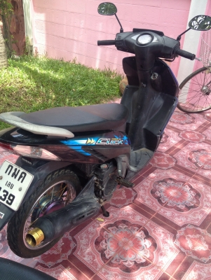 ขาย honda click ตัวแรก พร้อมใช้งาน คอมบายเบรค สภาพเดิมๆ