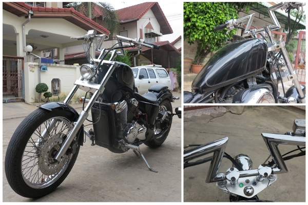 --------- Honda Steed 400cc งานสร้างสวยๆ ---------------