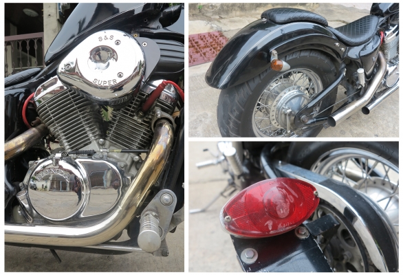 --------- Honda Steed 400cc งานสร้างสวยๆ ---------------