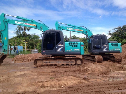ขายดาว์นรถแบ็คโฮ KOBELCO SK 140 super ไมล์ชั่วโมง 3,1xx  รถสวย
