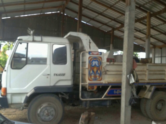 ขายรถบรรทุกหกล้อดัมพ์ MITSUBISHI FK455FRD เครื่อง 6D16-195 แรง ยาง 9.00 รถสวยพร้อมใช้งาน